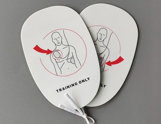 Cuscinetti del defibrillatore dell'VEA dei bambini 8.5x13.5cm