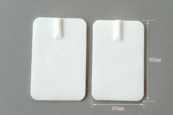 elettrodi di gomma del carbonio del gel di silice di fisioterapia di 60x90mm