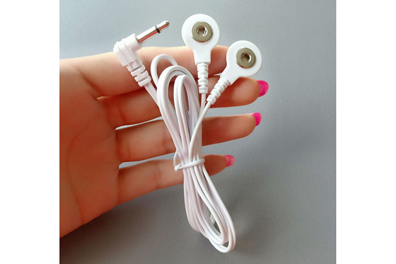 Cavo dell'elettrodo di dc 3.5mm del bottone di fisioterapia