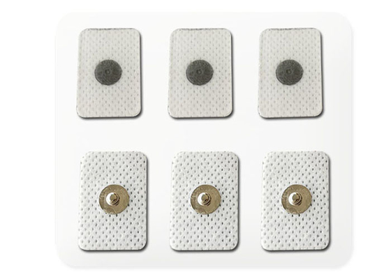 Cuscino 23*34mm di massaggio cuscinetti dell'elettrodo da 0,005 chilogrammi ECG